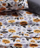 DAS KIDS ΣΕΤ ΠΑΠΛΩΜΑΤΟΘΗΚΗ ΜΟΝΗ 4967 GREY, ORANGE 160Χ240 Παιδικές Παπλωματοθήκες