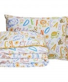 DAS KIDS ΣΕΤ ΠΑΠΛΩΜΑΤΟΘΗΚΗ ΜΟΝΗ 4970 MULTICOLOR 160Χ240 Παιδικές Παπλωματοθήκες
