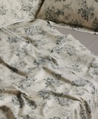 DAS HOME ΠΑΠΛΩΜΑΤΟΘΗΚΗ ΣΕΤ ΥΠΕΡΔΙΠΛΗ PRESTIGE 1712 GREY, IVORY 220Χ240 Παπλωματοθήκες Υπέρδιπλες