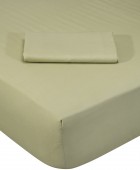 DAS HOME ΣΕΝΤΟΝΙ KING ΜΕ ΛΑΣΤΙΧΟ GREEN OLIVE 1016 GREEN OLIVE 180Χ200+35 King Size