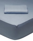 DAS HOME ΣΕΝΤΟΝΙ KING ΜΕ ΛΑΣΤΙΧΟ DUSTY BLUE 1006 DUSTY BLUE 180Χ200+35 King Size