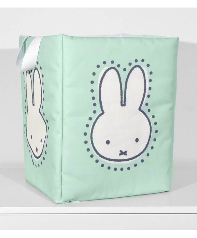 Miffy Des.53 Καλάθι Παιχνιδιών Μέντα 35χ35χ45 Αποθήκευση Παιχνιδιών