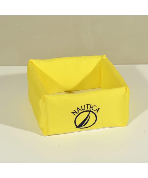 Καλάθι Καλλυντικών Design 917 Κίτρινο 25Χ12 Καλαθάκι Καλλυντικών