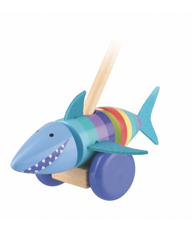 Καρχαρίας Παιχνίδι Ώθησης Sea Life Orange Tree Toys
