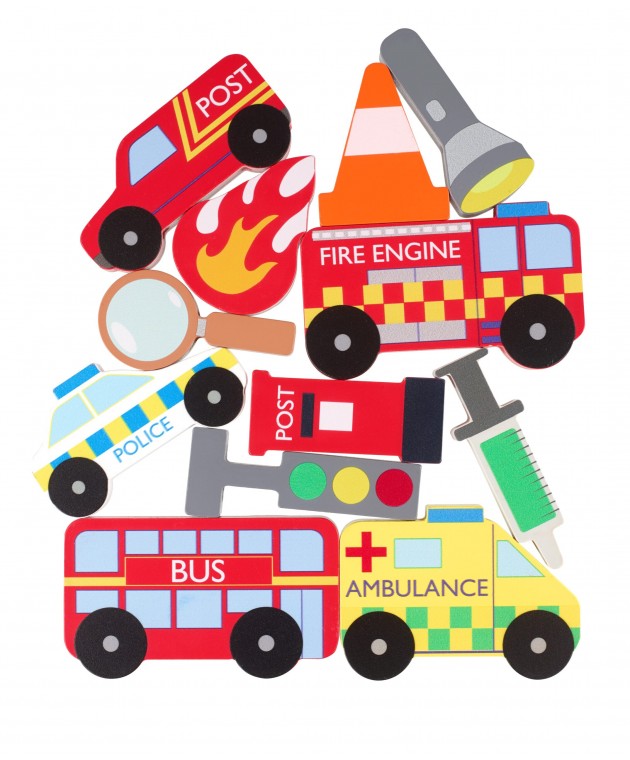 Παιχνίδι Ισορροπίας Emergency Services Orange Tree Toys