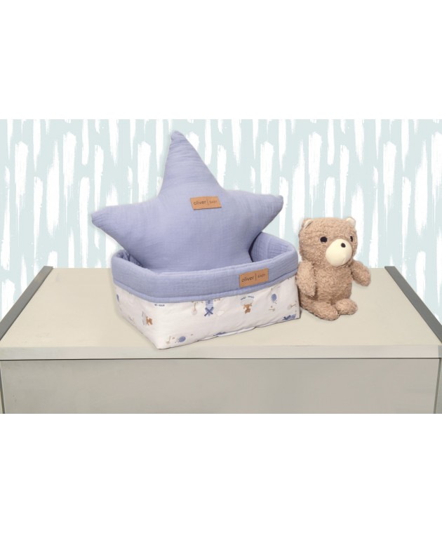 Καλάθι Αποθήκευσης 25x15x13cm ύψος Design 414 Oliver Baby Καλαθάκι Καλλυντικών
