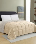 ΠΑΠΛΩΜΑ ΜΟΝΟ BROOKLYN BEIGE/SILVER (160X220) Παπλώματα Μονά