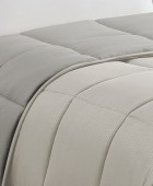 ΠΑΠΛΩΜΑ ΥΠΕΡΔΙΠΛΟ BROOKLYN SILVER/GREY (220X240) Παπλώματα Υπέρδιπλα