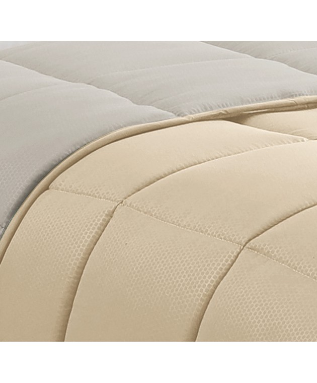 ΠΑΠΛΩΜΑ ΥΠΕΡΔΙΠΛΟ BROOKLYN BEIGE/SILVER (220X240) Παπλώματα Υπέρδιπλα