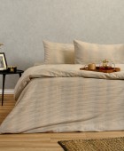 ΣΕΤ ΣΕΝΤΟΝΙΑ ΦΑΝΕΛΕΝΙΑ ΥΠΕΡΔΙΠΛΑ TRINITY PETROL (235X260) Σεντόνια Φανελένια Υπέρδιπλα