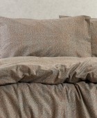 ΣΕΤ ΣΕΝΤΟΝΙΑ ΦΑΝΕΛΕΝΙΑ ΥΠΕΡΔΙΠΛΑ KESHIA GREY (235X260) Σεντόνια Φανελένια Υπέρδιπλα