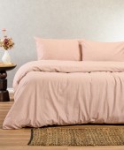 ΣΕΤ ΣΕΝΤΟΝΙΑ ΦΑΝΕΛΕΝΙΑ KING SIZE OWEN ROSE (270X260) Σεντόνια Φανελένια King Size