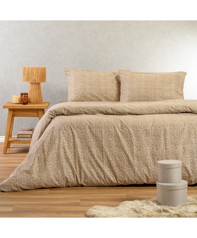 ΣΕΝΤΟΝΙ (ΣΕΤ 3 ΤΕΜ.) 160Χ200+30 KESHIA BEIGE WINTER LINE MINI Υπέρδιπλα