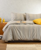 ΣΕΝΤΟΝΙ (ΣΕΤ 3 ΤΕΜ.) 180Χ200+30 TRINITY GREY WINTER LINE MINI King Size