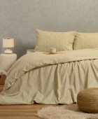 ΣΕΝΤΟΝΙ (ΣΕΤ 3 ΤΕΜ.) 180Χ200+30 ELISE GREIGE WINTER LINE MINI King Size