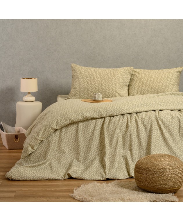 ΣΕΝΤΟΝΙ (ΣΕΤ 3 ΤΕΜ.) 180Χ200+30 ELISE GREIGE WINTER LINE MINI King Size