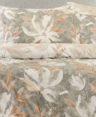 ΣΕΤ ΣΕΝΤΟΝΙΑ ΜΟΝΑ GIULIA GREY CASUAL LINE (170X270) Σεντόνια Μονά