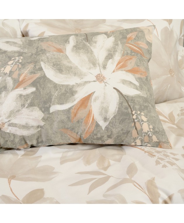 ΣΕΤ ΜΑΞΙΛΑΡΟΘΗΚΕΣ (Π) GIULIA GREY CASUAL LINE (50X70) Μαξιλαροθήκες Εμπριμέ