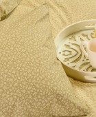 ΣΕΤ ΣΕΝΤΟΝΙΑ ΜΟΝΑ SAMUELE OLIVE/BEIGE ULTRA LINE (170X270) Σεντόνια Μονά