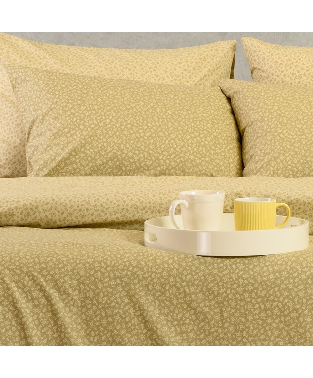 ΣΕΤ ΜΑΞΙΛΑΡΟΘΗΚΕΣ (Π) SAMUELE OLIVE/BEIGE ULTRA LINE (50X70) Μαξιλαροθήκες Εμπριμέ