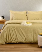 ΠΑΠΛΩΜΑΤΟΘΗΚΗ ΥΠΕΡΔΙΠΛΗ SAMUELE OLIVE/BEIGE ULTRA LINE (225X245) Παπλωματοθήκες Υπέρδιπλες