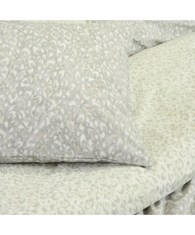 ΣΕΤ ΣΕΝΤΟΝΙΑ ΜΟΝΑ LEO AQUA/GREY CASUAL LINE (170X270) Σεντόνια Μονά