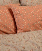 ΣΕΤ ΣΕΝΤΟΝΙΑ ΔΙΠΛΑ CESARE APRICOT CASUAL LINE (205X270) Σεντόνια Διπλά
