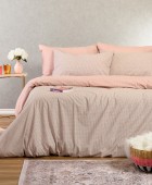 ΣΕΤ ΣΕΝΤΟΝΙΑ ΔΙΠΛΑ (Λ) DAVIDE ROSE CASUAL LINE (150Χ200+32) Σεντόνια Διπλά