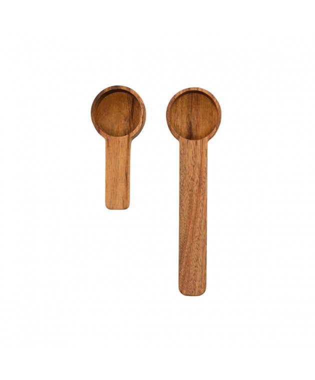 ESTIA ΞΥΛΙΝΗ ΜΕΖΟΥΡΑ ΚΟΥΖΙΝΑΣ ALLURE 16,7CM &10CM ΣΕΤ Gadgets Κουζίνας