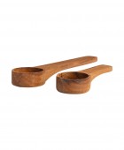 ESTIA ΞΥΛΙΝΗ ΜΕΖΟΥΡΑ ΚΟΥΖΙΝΑΣ ALLURE 16,7CM &10CM ΣΕΤ Gadgets Κουζίνας