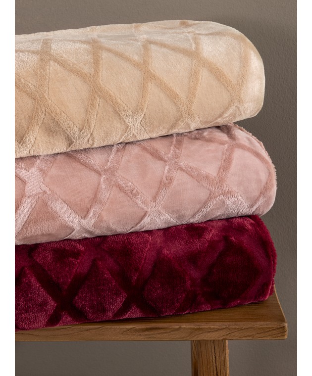 Κουβερτοπάπλωμα King size 240x260 NADINE/5 PINK Κουβερτοπάπλωμα  king size