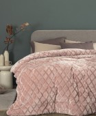 Κουβερτοπάπλωμα King size 240x260 NADINE/5 PINK Κουβερτοπάπλωμα  king size