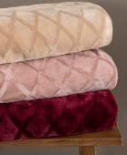 Κουβερτοπάπλωμα King size 240x260 NADINE/5 BORDO Κουβερτοπάπλωμα  king size