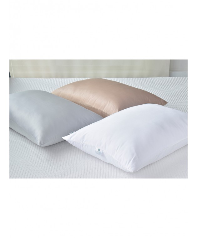 Μαξιλάρι White Comfort 50x70 BAMBOO FULL GREY Μαξιλάρια  Ανατομικά