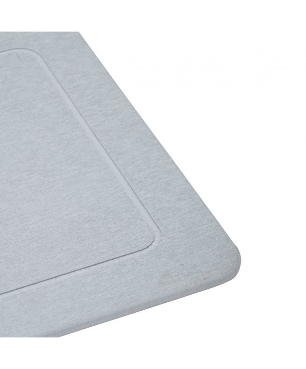 ESTIA ΠΑΤΑΚΙ ΑΠΟΡΡΟΦΗΣΗΣ ΝΕΡΟΥ ΓΚΡΙ 39x60cm Διατομίτη  Πατάκια Mπάνιου