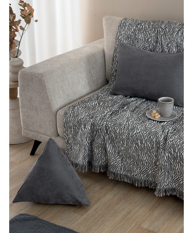 Διακοσμητικό μαξιλάρι 43x43x43 AS104 GREY ΝΕΕΣ ΑΦΙΞΕΙΣ