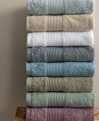 Πετσέτα Προσώπου Towels Collection 50x90 NAYA SILVER Πετσέτες Mπάνιου