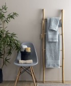 Πετσέτα Προσώπου Towels Collection 50x90 NAYA SILVER Πετσέτες Mπάνιου
