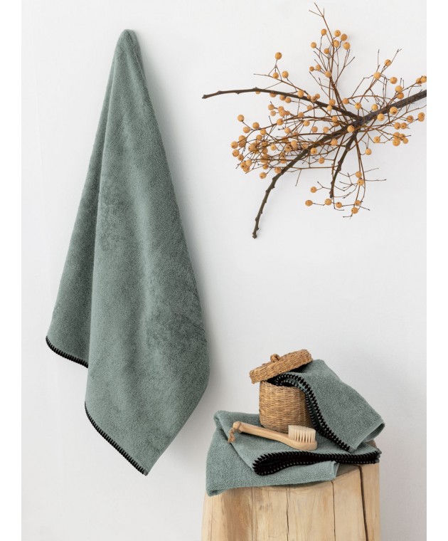 Σετ Πετσετες Towels Collection BROOKLYN SAGE Σετ πετσέτες Mπάνιου