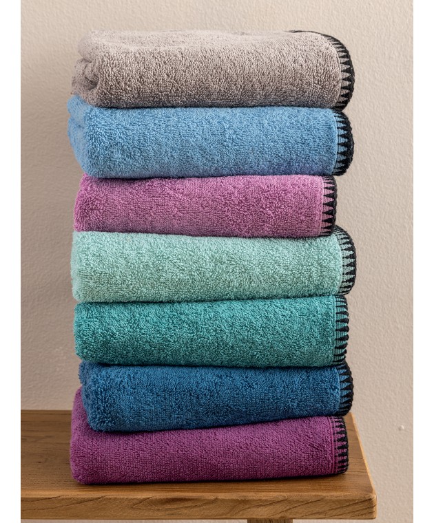 Σετ Πετσετες Towels Collection BROOKLYN BLUE Σετ πετσέτες Mπάνιου