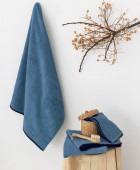 Σετ Πετσετες Towels Collection BROOKLYN BLUE Σετ πετσέτες Mπάνιου