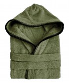 Μπουρνούζι Bath Collection BRIDGE OLIVE Small Μπουρνούζια