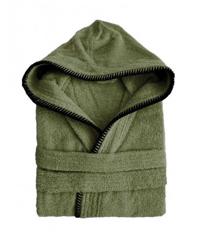 Μπουρνούζι Bath Collection BRIDGE OLIVE Small Μπουρνούζια