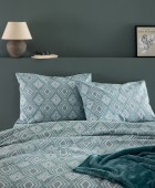 Σετ Παπλωματοθήκη Μονή Flannel Beauty 170x250 FB0239 Παπλωματοθήκες  Μονές Φανελένιες