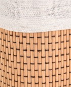 ESTIA ΚΑΛΑΘΙ ΟΡΓΑΝΩΣΗΣ BAMBOO ESSENTIALS ME ΕΠΕΝΔΥΣΗ ΣΕΤ 3ΤΕΜ. ΝΕΑ ΠΛΕΞΗ Διακοσμητικά Καλάθια-Κουτιά