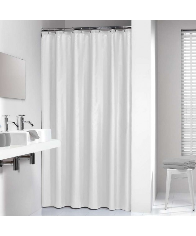 Madeira 240x200 white κουρτίνα μπάνιου υφασμάτινη Sealskin 