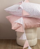Ζεύγος Μαξιλαροθήκες 52x72 BB101 (Αστέρια) ROSE Παιδικές Μαξιλαροθήκες