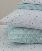 Ζεύγος Μαξιλαροθήκες 52x72 BB101 (Αστέρια) AQUA Παιδικές Μαξιλαροθήκες