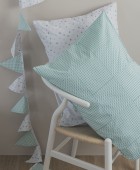 Ζεύγος Μαξιλαροθήκες 52x72 BB101 (Αστέρια) AQUA Παιδικές Μαξιλαροθήκες