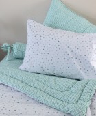 Ζεύγος Μαξιλαροθήκες 52x72 BB101 (Αστέρια) AQUA Παιδικές Μαξιλαροθήκες